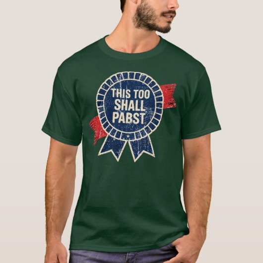 T-shirt Cela Aussi Va Pabst (Devant)