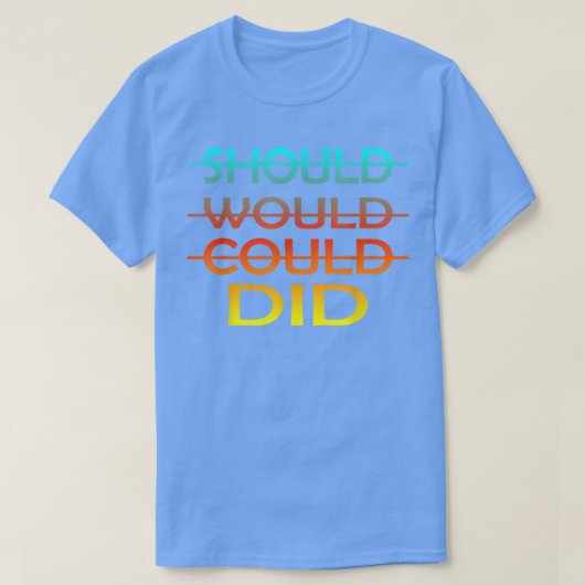 T-shirt Cela Devrait Être Possible - Motivation (Design devant)
