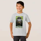 T-shirt Celebes Crested Macaque (Devant entier)