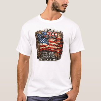 T-shirt Célébrant 250 Ans