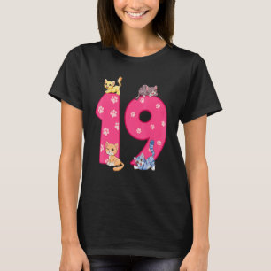 T-shirt Célébrant l'anniversaire de chat de 14 ans Chaton