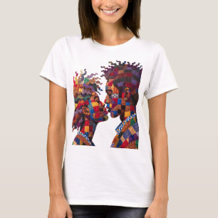 T-shirt célébrant l'art du quilting