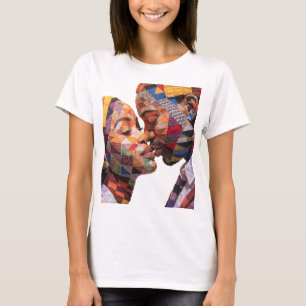 T-shirt célébrant l'art du quilting