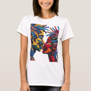 T-shirt célébrant l'art du quilting