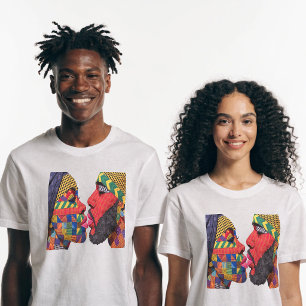 T-shirt célébrant l'art du quilting