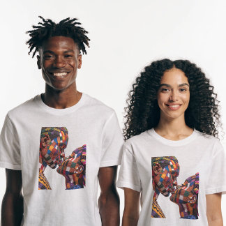 T-shirt célébrant l'art du quilting