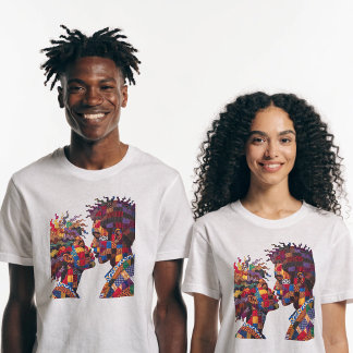 T-shirt célébrant l'art du quilting