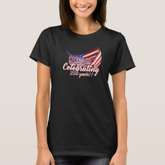 T-shirt célébrant les 250 ans d'indépendance des É