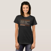 T-shirt Celebrate Black History Month I Teach Black Histor (Devant entier)