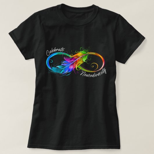 T-shirt Celebrate Neurodiversity ADHD Deserve Appreciation (Design devant)