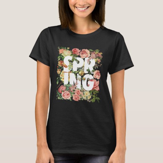 T-shirt Celebrate the Arrival of Spring with Style (Devant)