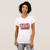 T-shirt Celebrating Mom in Red (Devant entier)