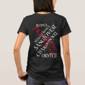 T-shirt Célébration Classe Grad Retrait 2024 Bateau de cro (Dos)