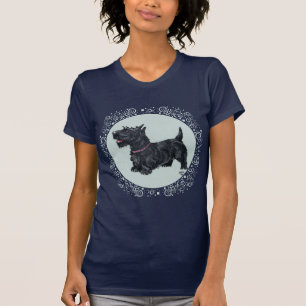 T-shirt Célébration conviviale du Scottish Terrier