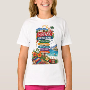 T-shirt Célébration côtière du Mois du patrimoine hispaniq