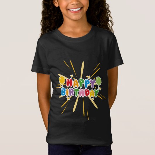 T-Shirt Célébration d'anniversaire (Devant)