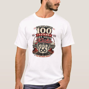 T-shirt Célébration de 100 ans de la route 66
