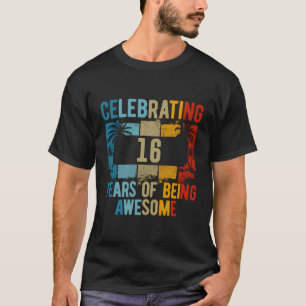 T-shirt Célébration De 16 Ans D'Être Un 16E Anniversaire