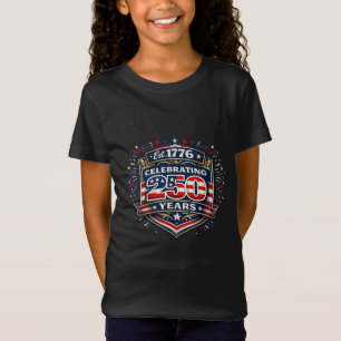 T-Shirt Célébration de 250 ans de liberté américaine