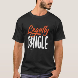 T-shirt Célébration de divorce de liberté légalement célib