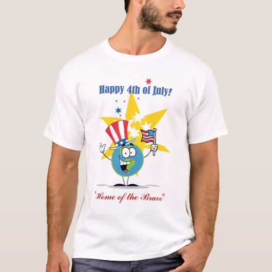 T-shirt Célébration de Jour de la Déclaration (Devant)