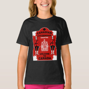 T-shirt Célébration de la citoyenneté canadienne