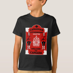T-shirt Célébration de la citoyenneté canadienne