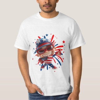 T-shirt Célébration de la fête de l'indépendance
