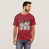 T-shirt Célébration de la Nouvelle Année (Devant entier)