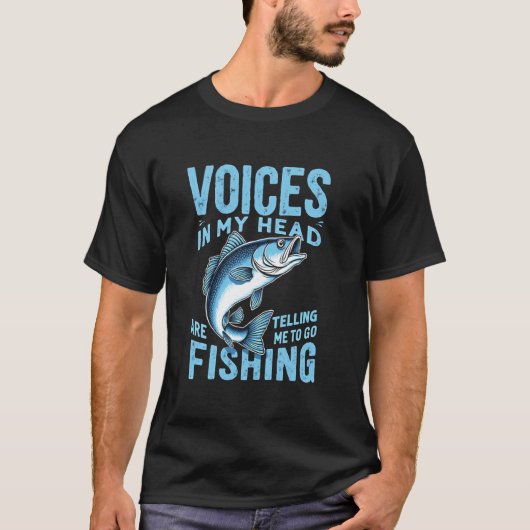 T-shirt Célébration de la passion de pêche effrontée (Devant)