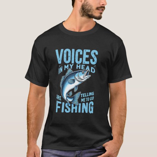 T-shirt Célébration de la passion de pêche effrontée (Devant)