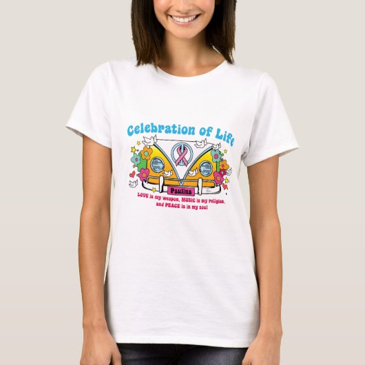 T-shirt Célébration de la vie, manche longue T (Devant)