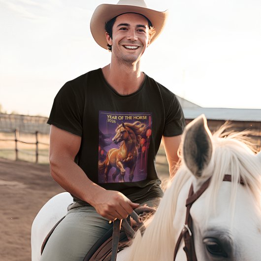 T-shirt Célébration de l'année du Cheval 2026