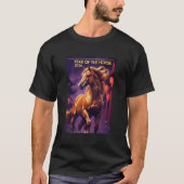 T-shirt Célébration de l'année du Cheval 2026 (Devant)