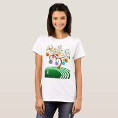 T-shirt Célébration de l'année du rat (Devant entier)