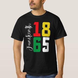 T-shirt Célébration de l'Histoire Noire du Jour de la Libe