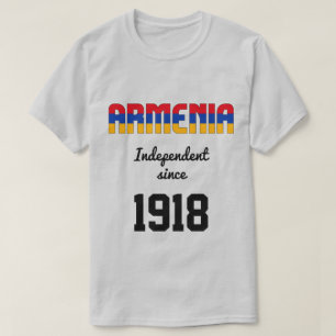 T-shirt Célébration de l'indépendance du drapeau de l'Armé