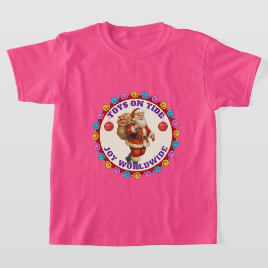 T-shirt célébration de Noël (Poser)
