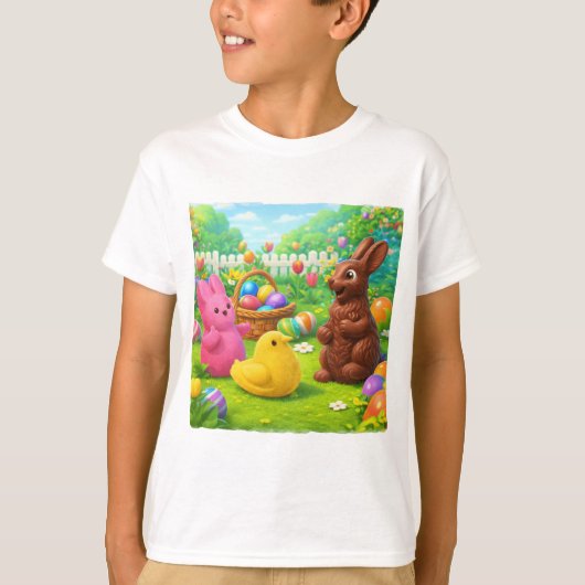 T-shirt Célébration de Pâques — Parables4Kids.com (Devant)