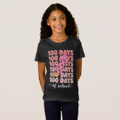 T-Shirt célébration des 100 jours d'école (Devant entier)