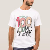 T-shirt Célébration des 100 jours d'école Basic (Devant)