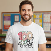 T-shirt Célébration des 100 jours d'école Basic