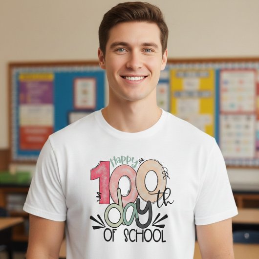 T-shirt Célébration des 100 jours d'école Basic