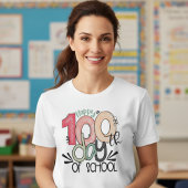 T-shirt Célébration des 100 Jours d'École Basique