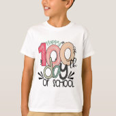 T-shirt Célébration des 100 jours d'école Enfant Basic (Devant)
