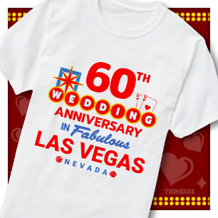 T-shirt Célébration des 60 ans de mariage d'un couple fabu