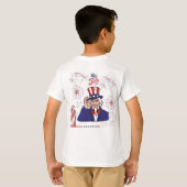 T-shirt Célébration des cœurs courageux blanc (Dos entier)