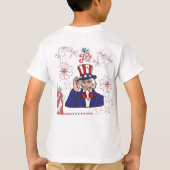 T-shirt Célébration des cœurs courageux blanc (Dos)