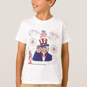 T-shirt Célébration des cœurs courageux blanc (Devant)