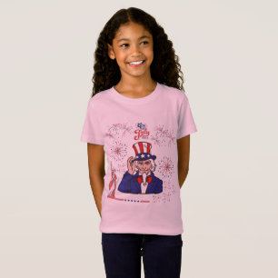 T-Shirt Célébration des cœurs courageux rose pâle